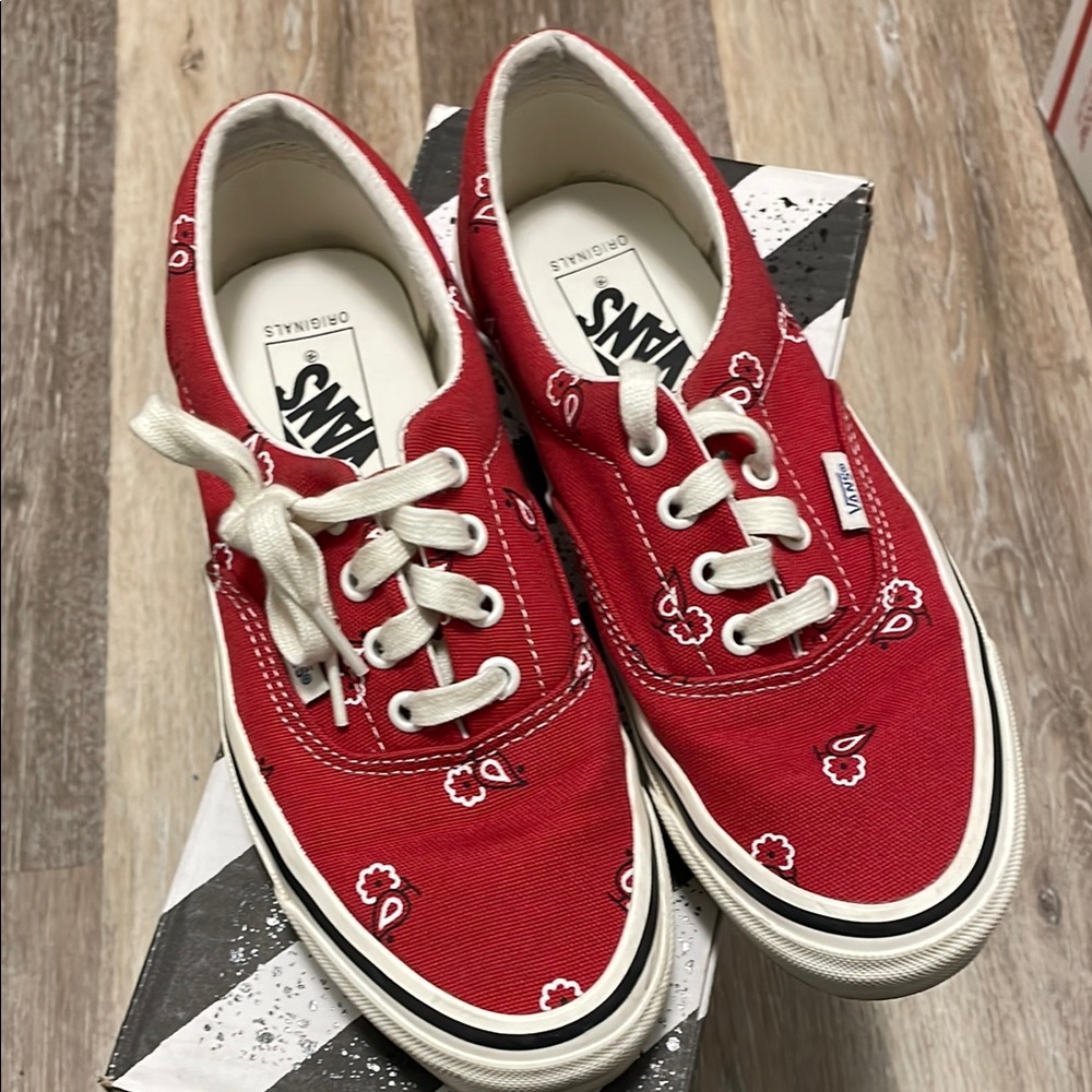 OG Era LX Vans Red